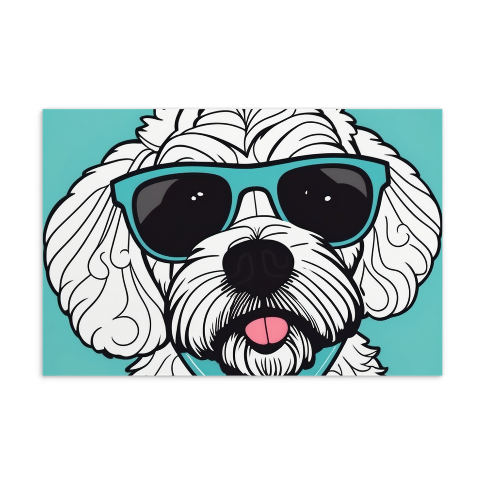 PugMug Custom Lily Postcard