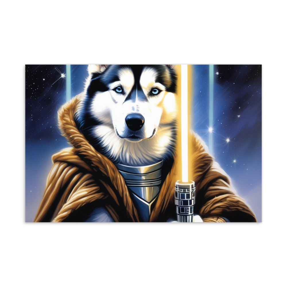 PugMug Custom Siberian Husky Postcard