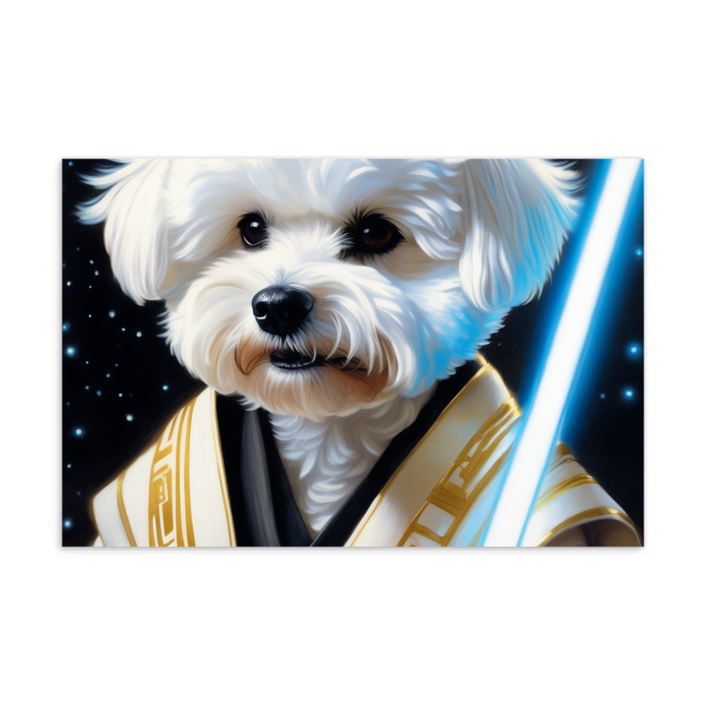 PugMug Custom Bichons Frise Postcard