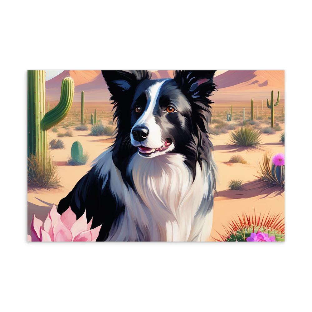 PugMug Custom Border Collie Postcard