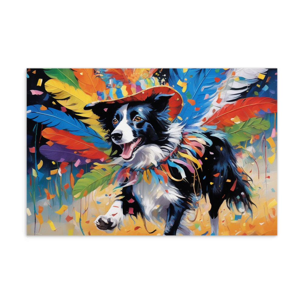 PugMug Custom Border Collie Postcard