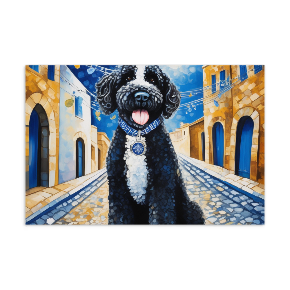 PugMug Custom Portuguese Water Dog Postcard