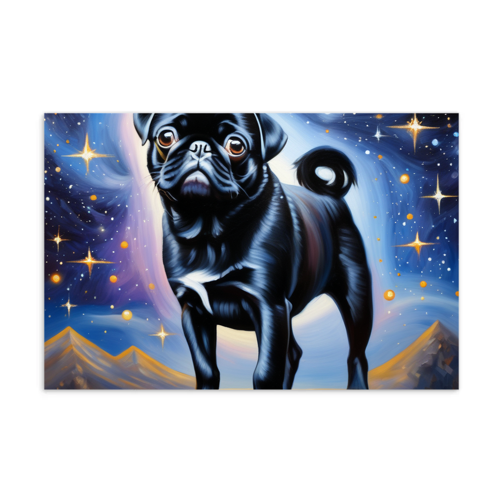 PugMug Custom Pet Postcard