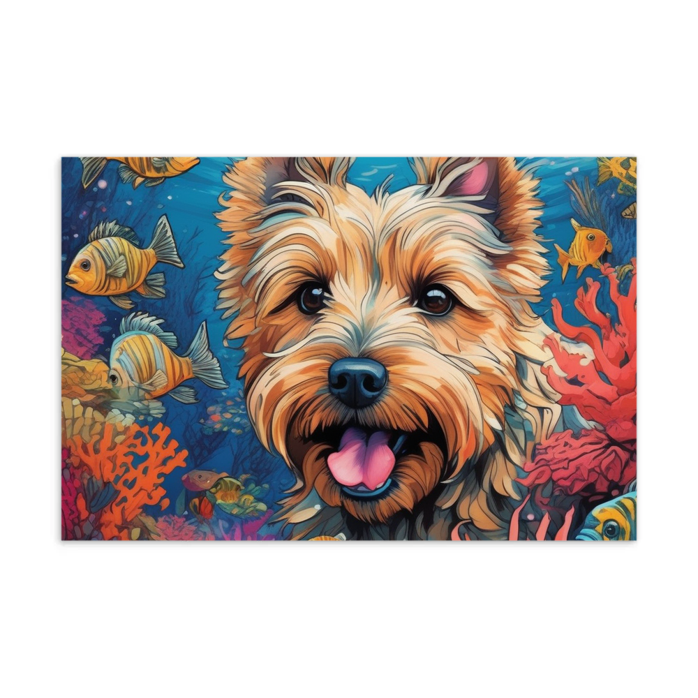 PugMug Custom Cairn Terrier Postcard