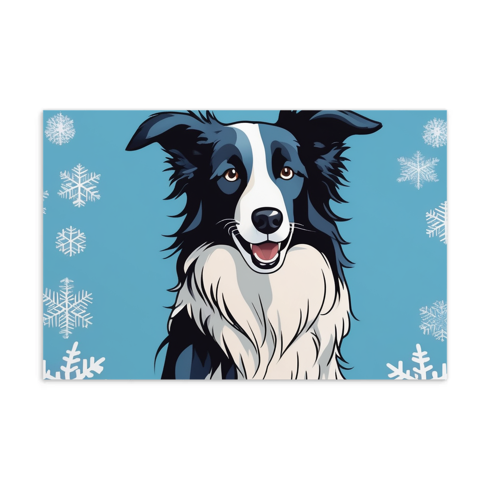 PugMug Custom Border Collie Postcard