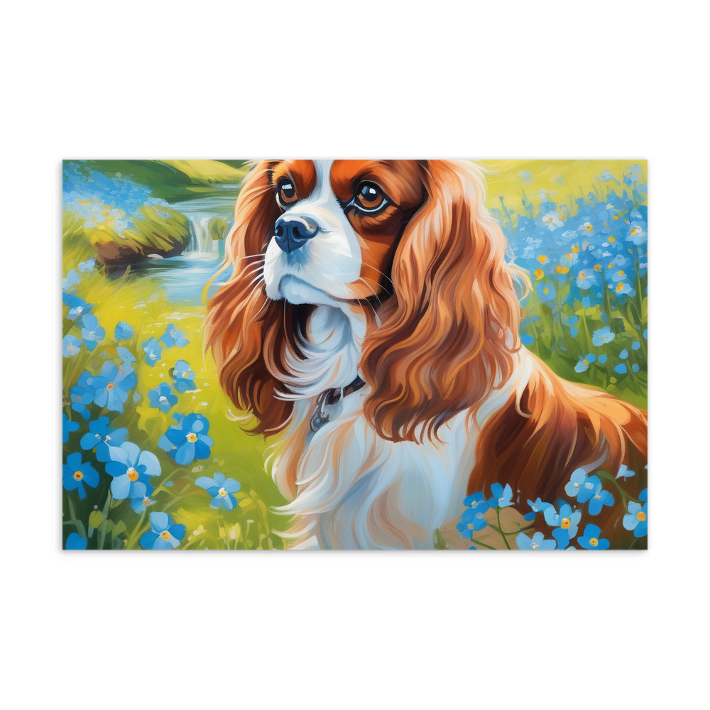 PugMug Custom Cavalier King Charles Spaniel Postcard