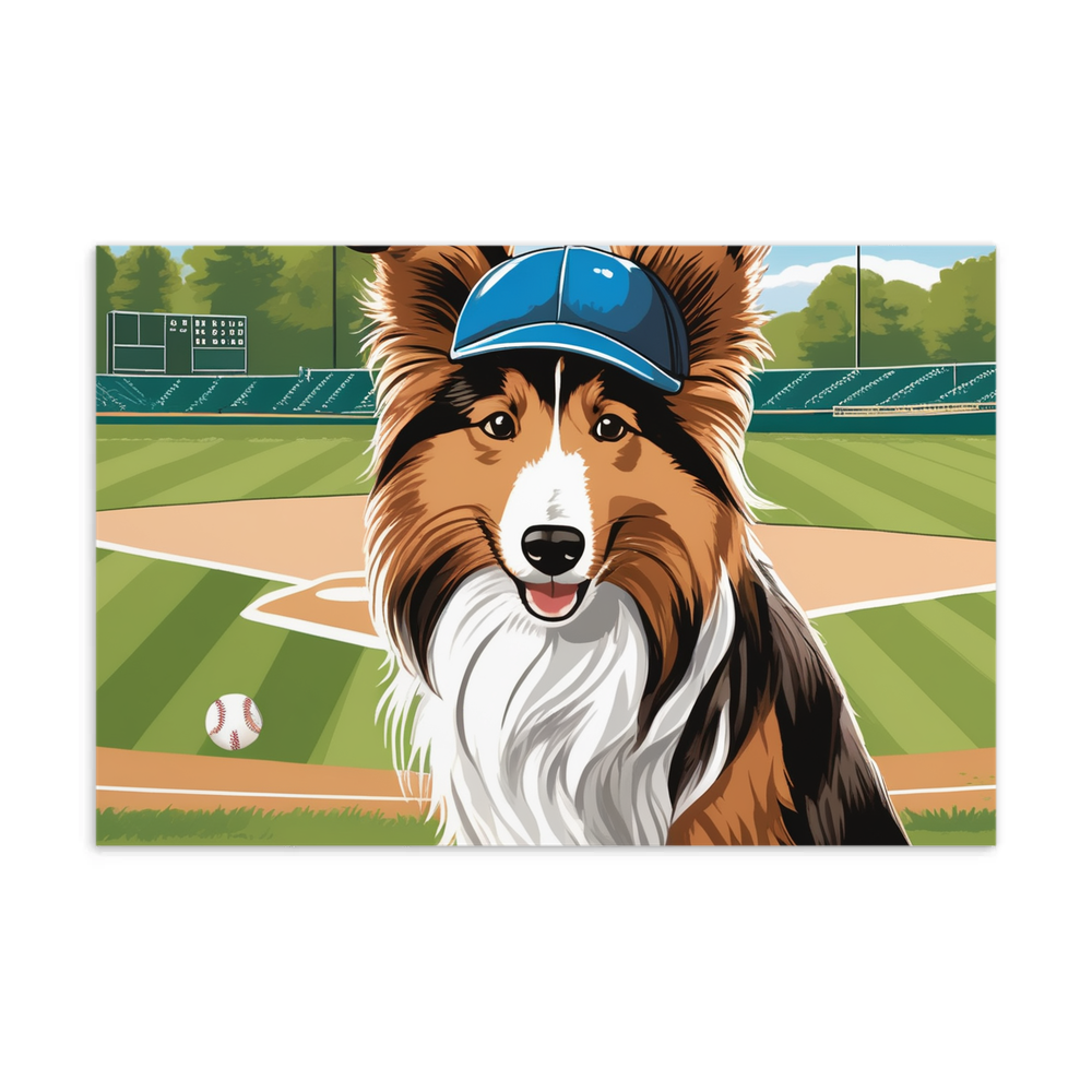 PugMug Custom Shetland Sheepdog Postcard