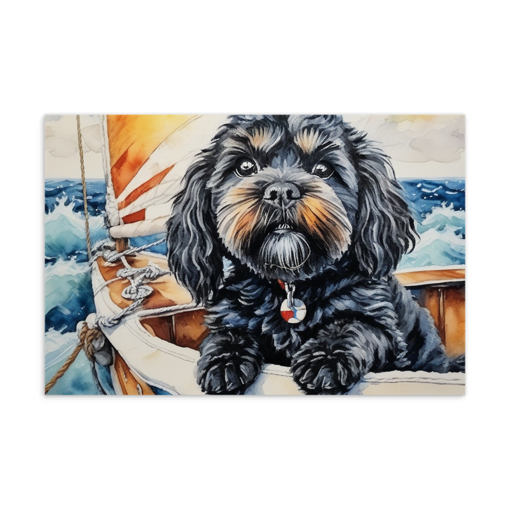 PugMug Custom Lily Postcard