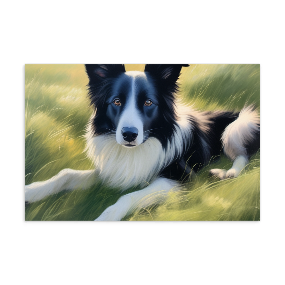 PugMug Custom Border Collie Postcard