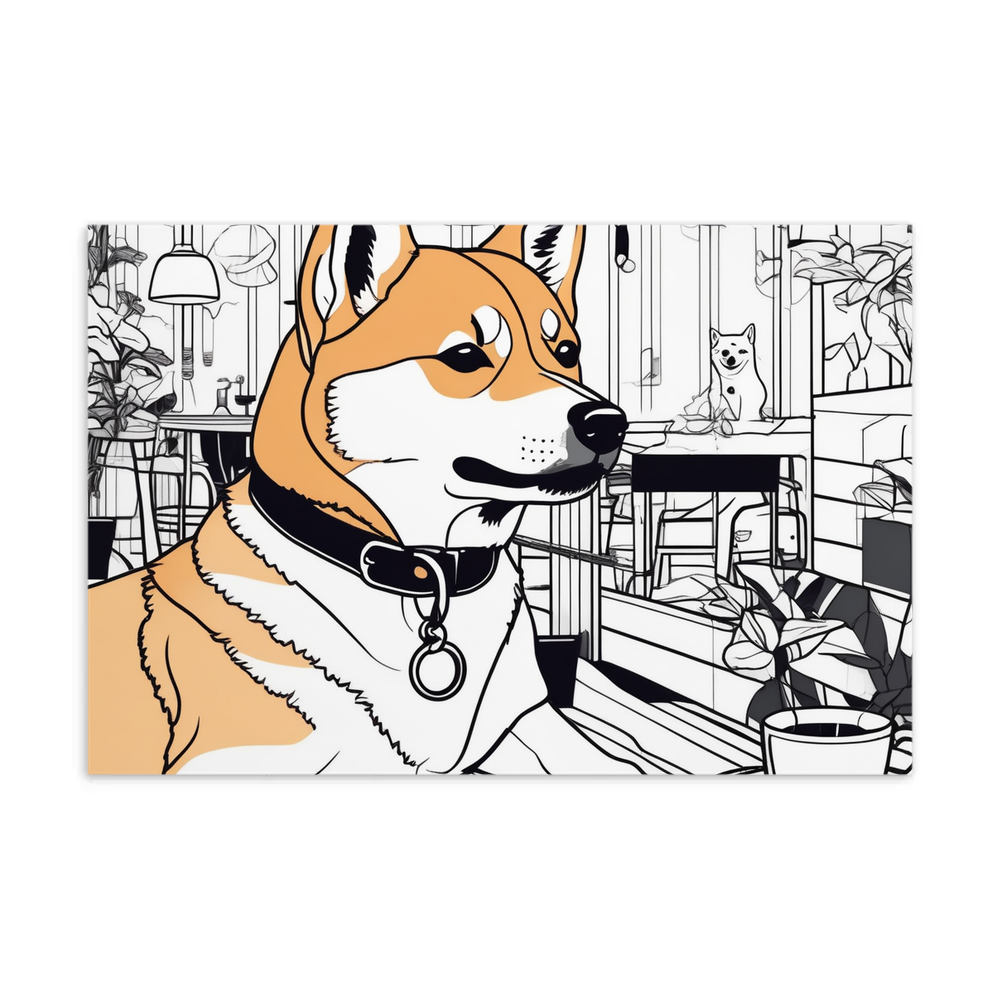 PugMug Custom Pet Postcard