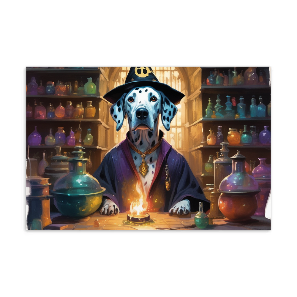 PugMug Custom Dalmatian Postcard