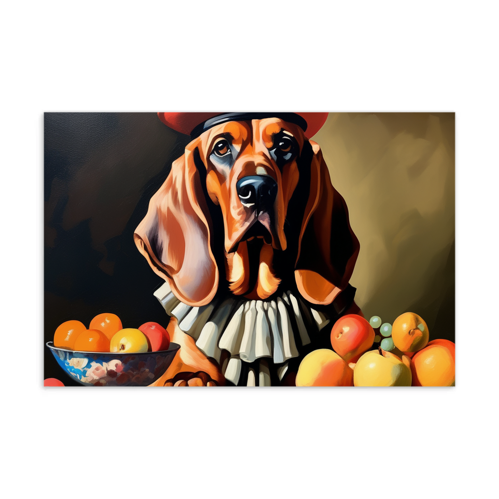 PugMug Custom Bloodhound Postcard
