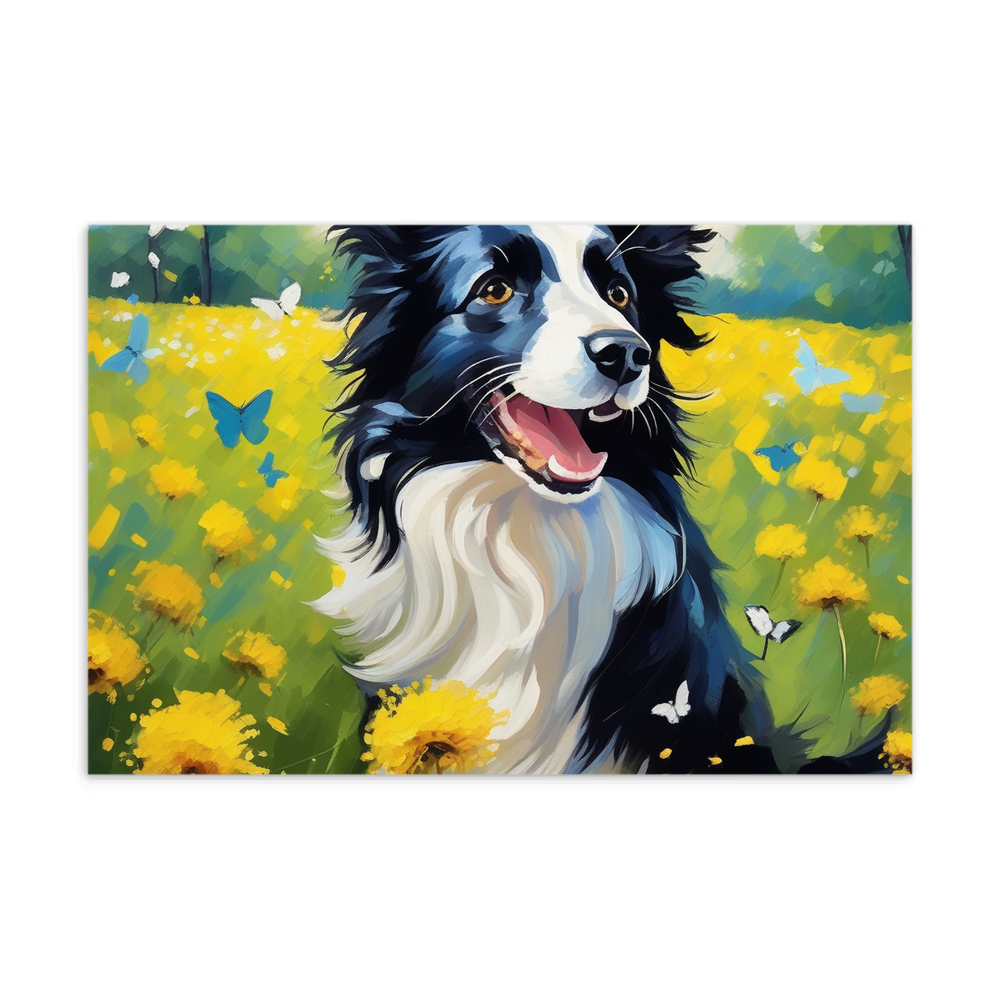 PugMug Custom Border Collie Postcard