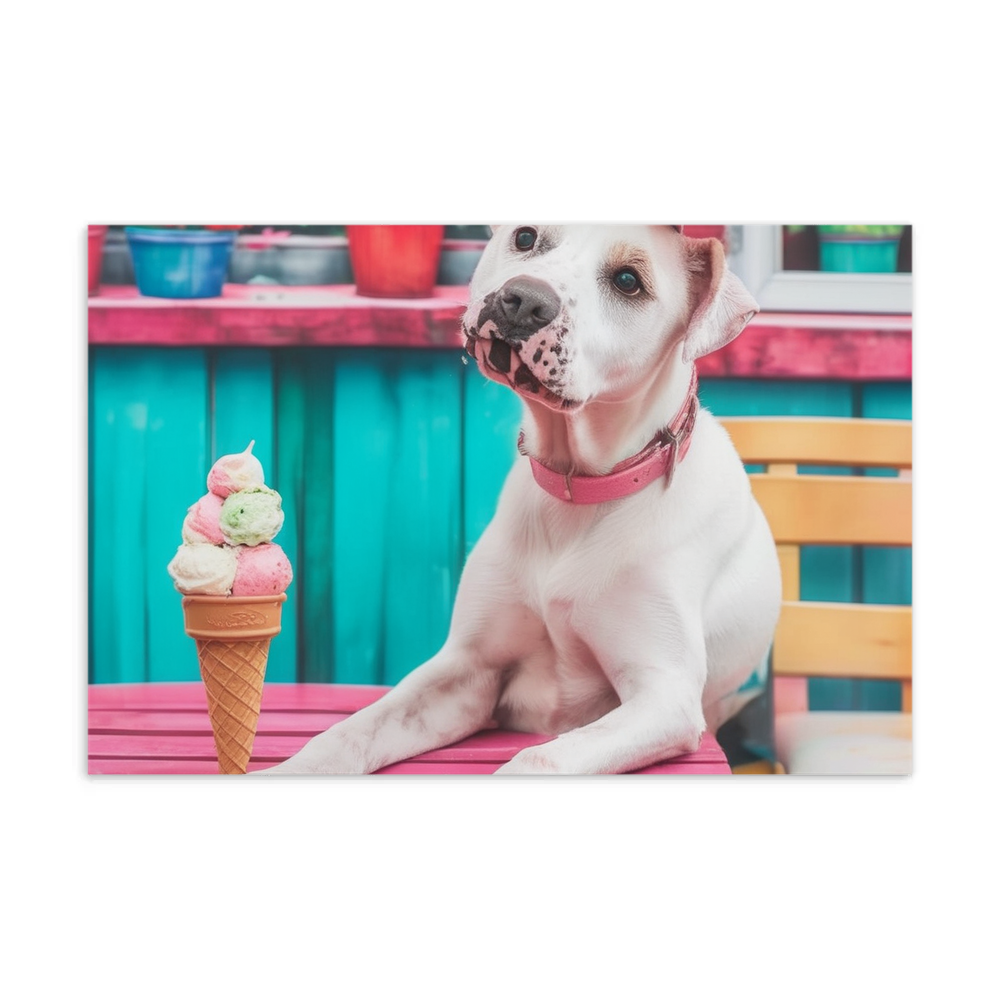 PugMug Custom Melody Postcard