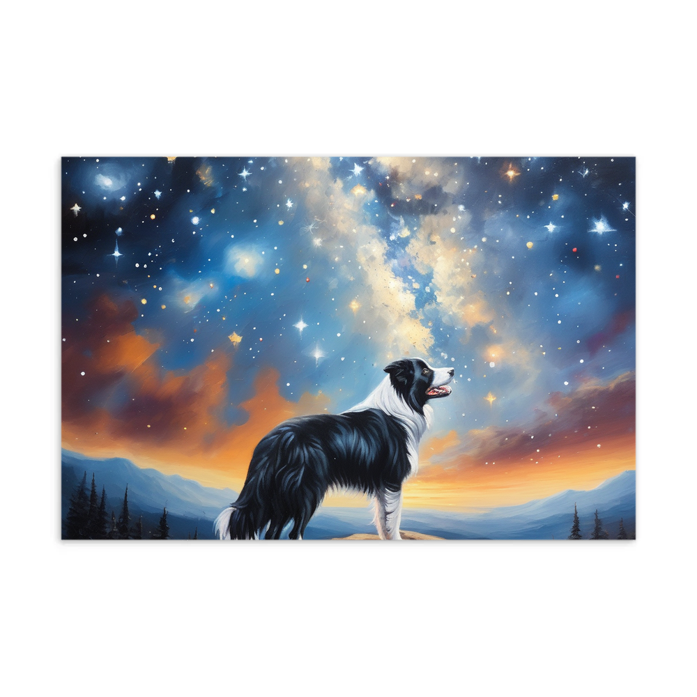 PugMug Custom Border Collie Postcard