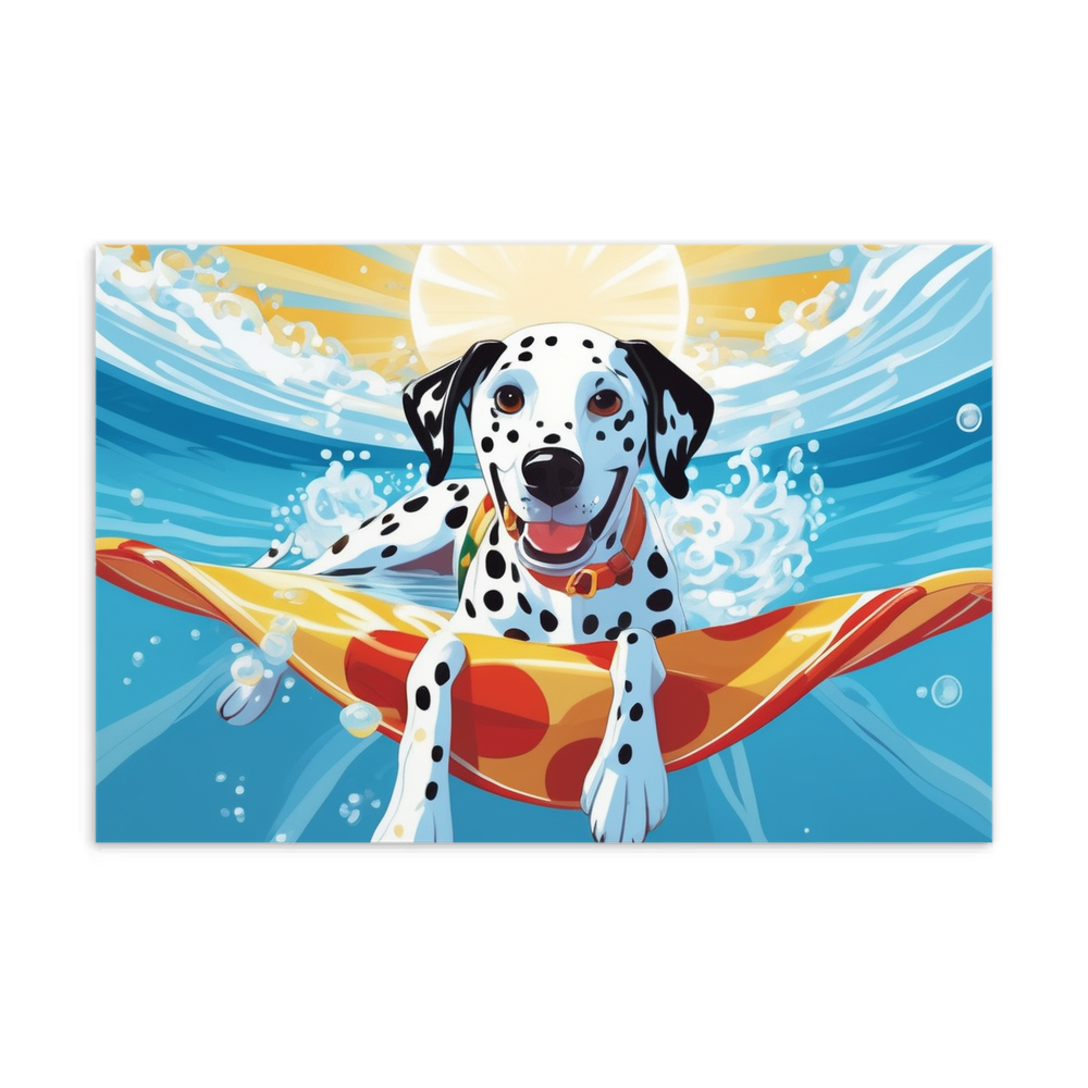 PugMug Custom Dalmatian Postcard