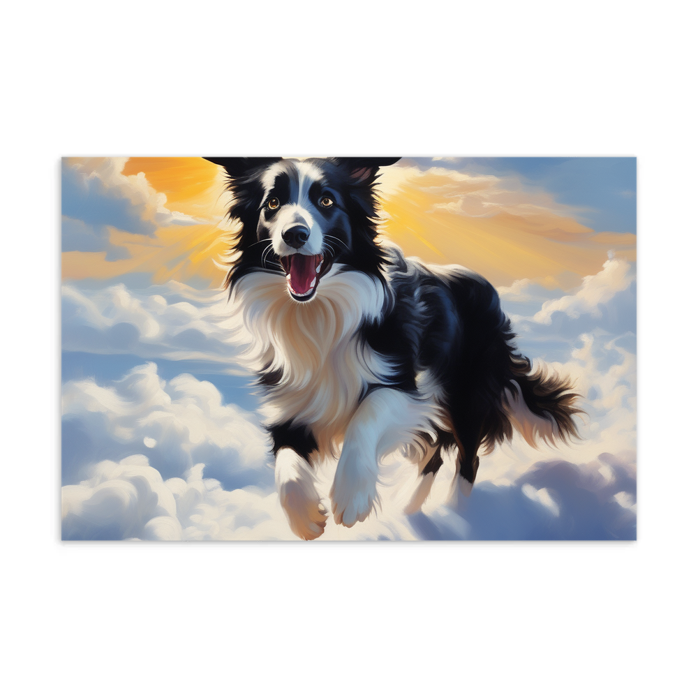 PugMug Custom Border Collie Postcard