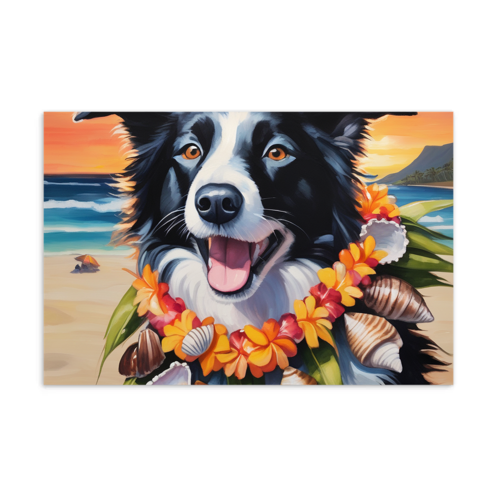 PugMug Custom Border Collie Postcard