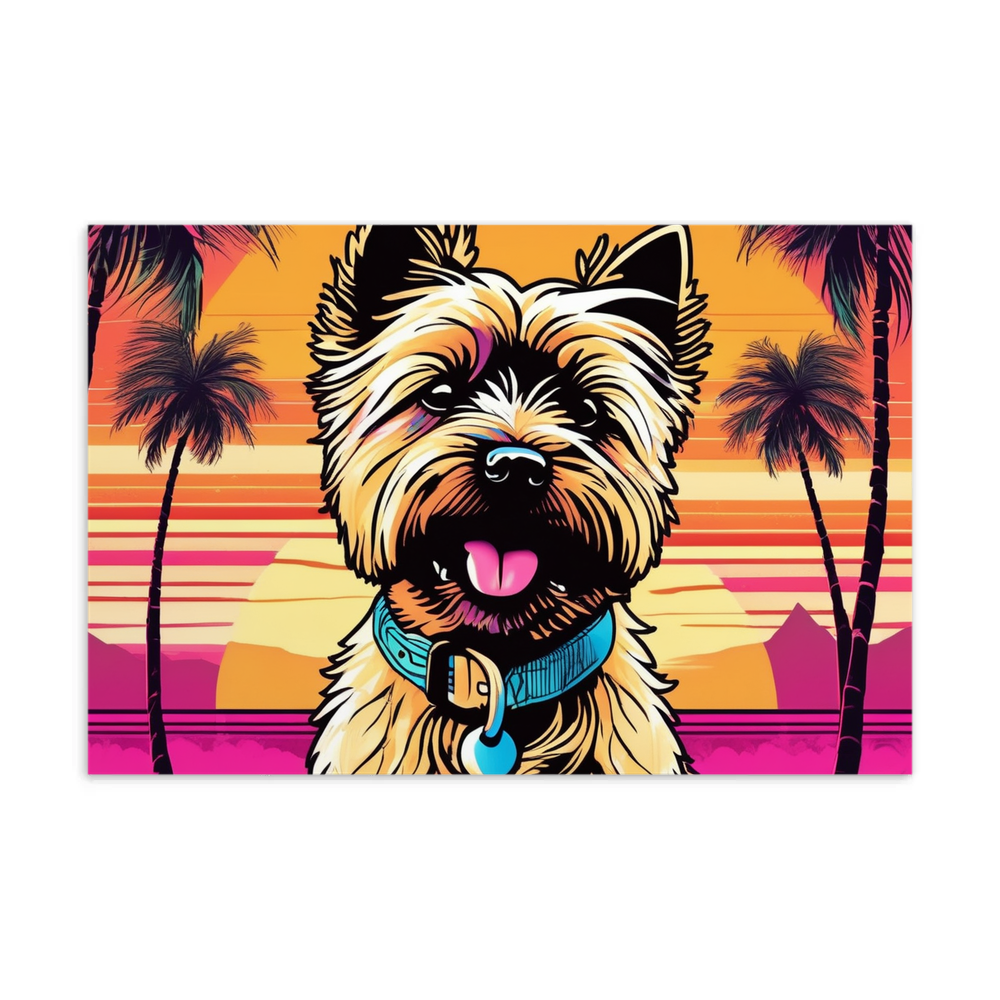 PugMug Custom Cairn Terrier Postcard