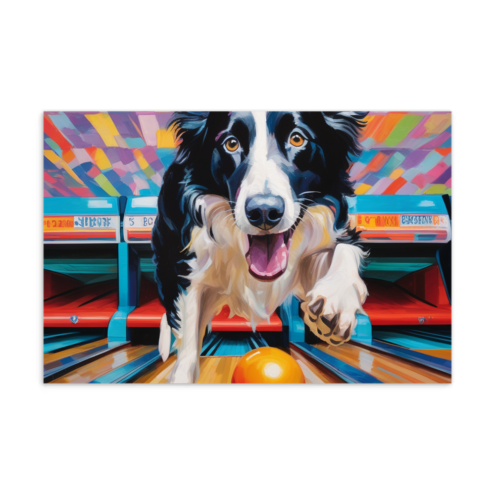 PugMug Custom Border Collie Postcard