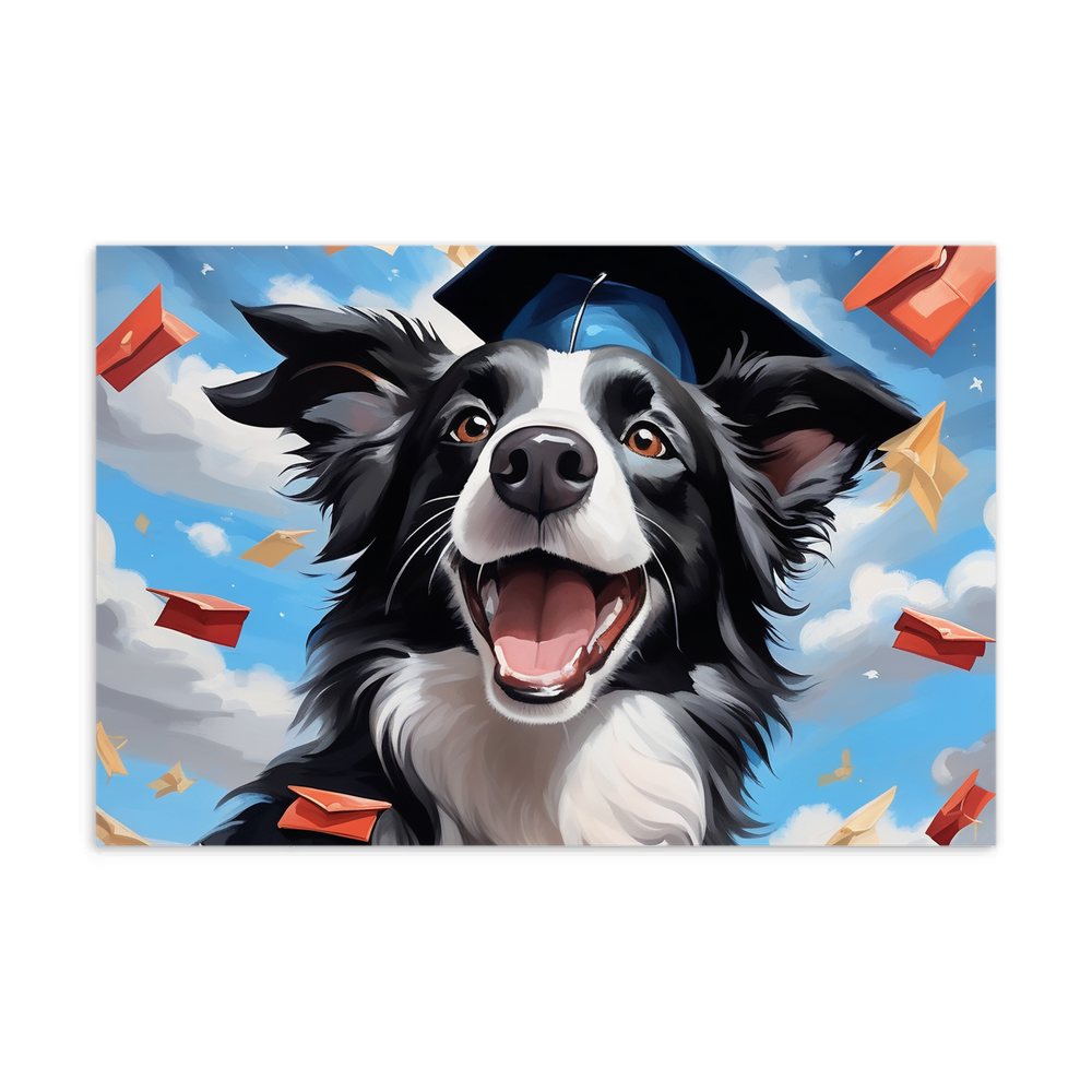 PugMug Custom Border Collie Postcard