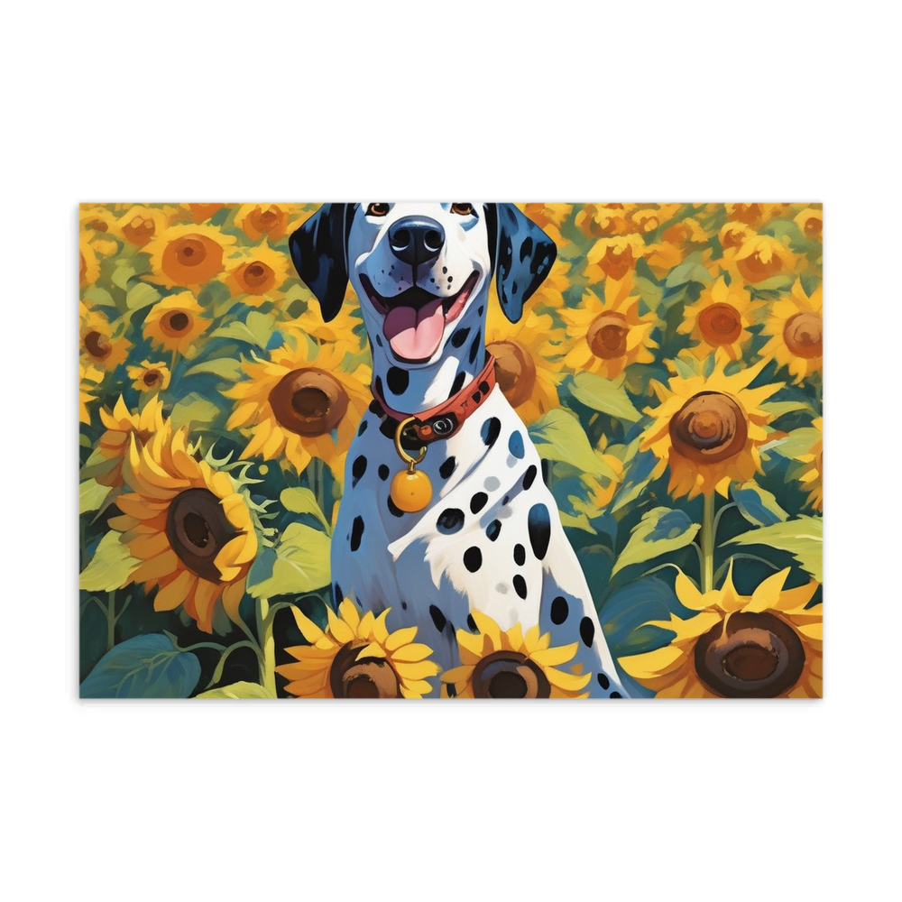 PugMug Custom Dalmatian Postcard