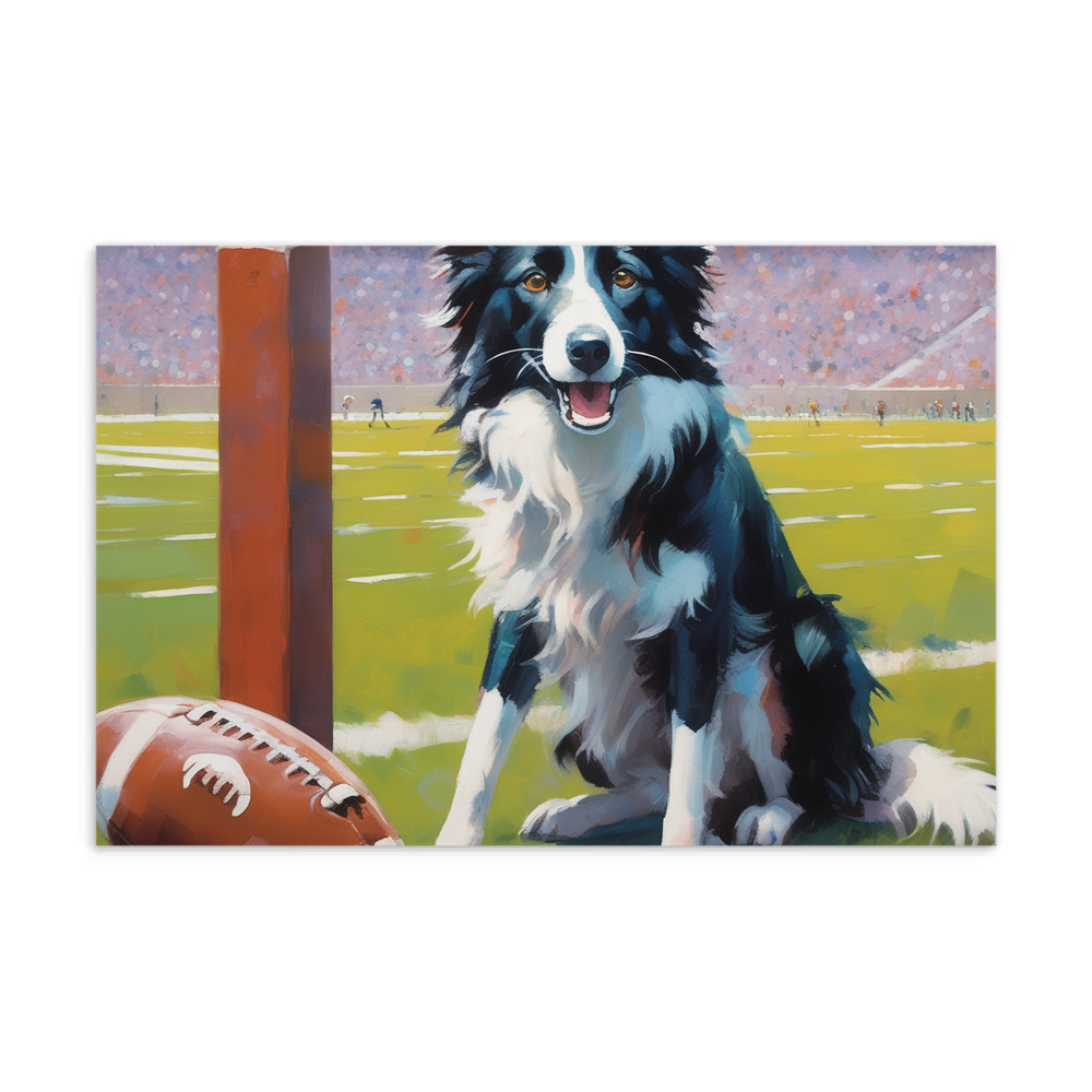 PugMug Custom Border Collie Postcard