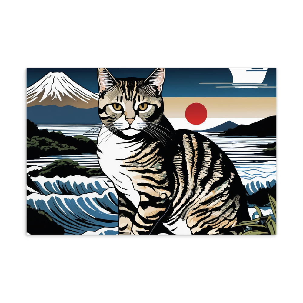 PugMug Custom Tabby Exotic Cat Postcard