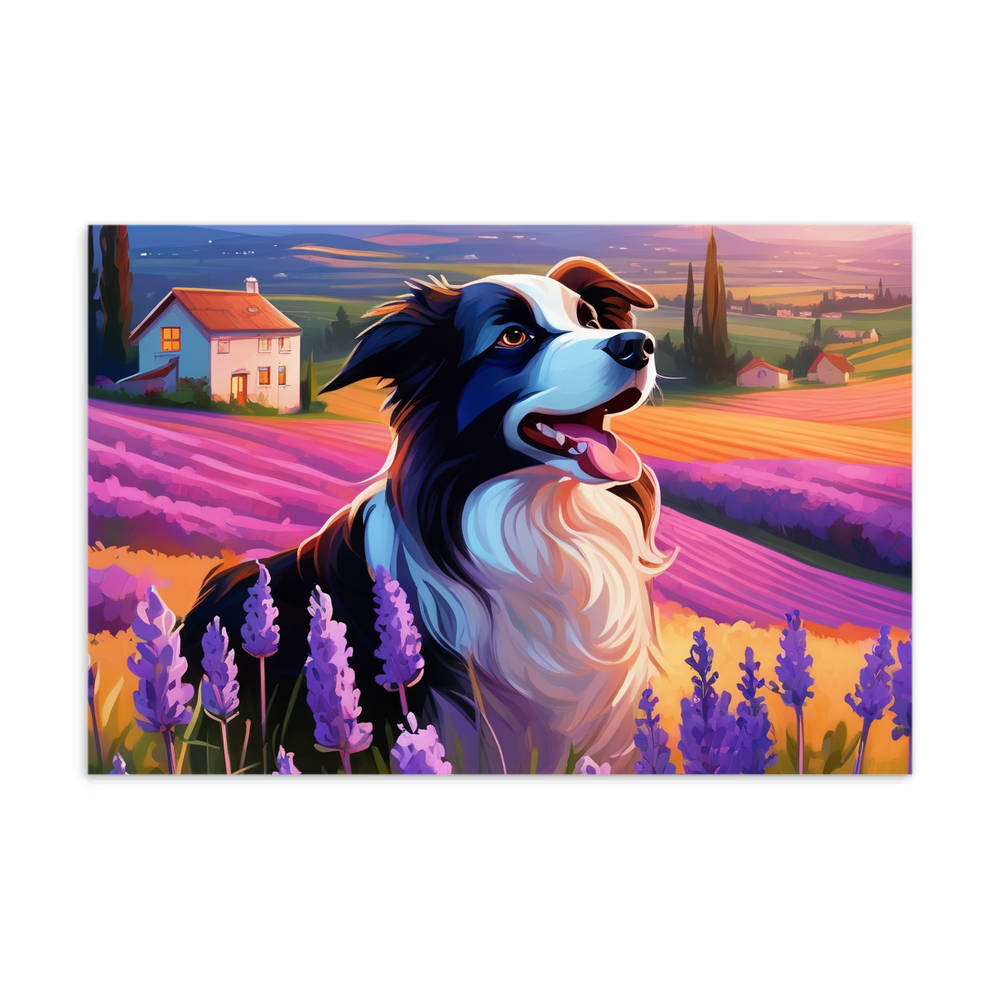 PugMug Custom Border Collie Postcard