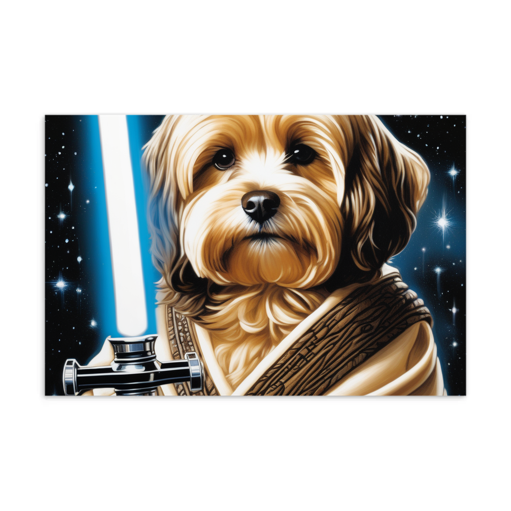 PugMug Custom Tan Havanese Dog Postcard