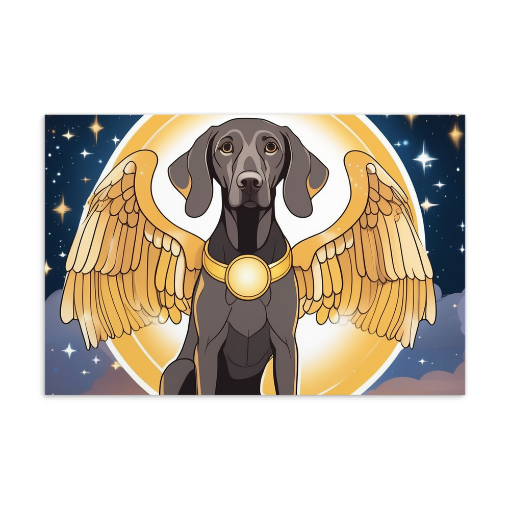 PugMug Custom Weimaraner Postcard