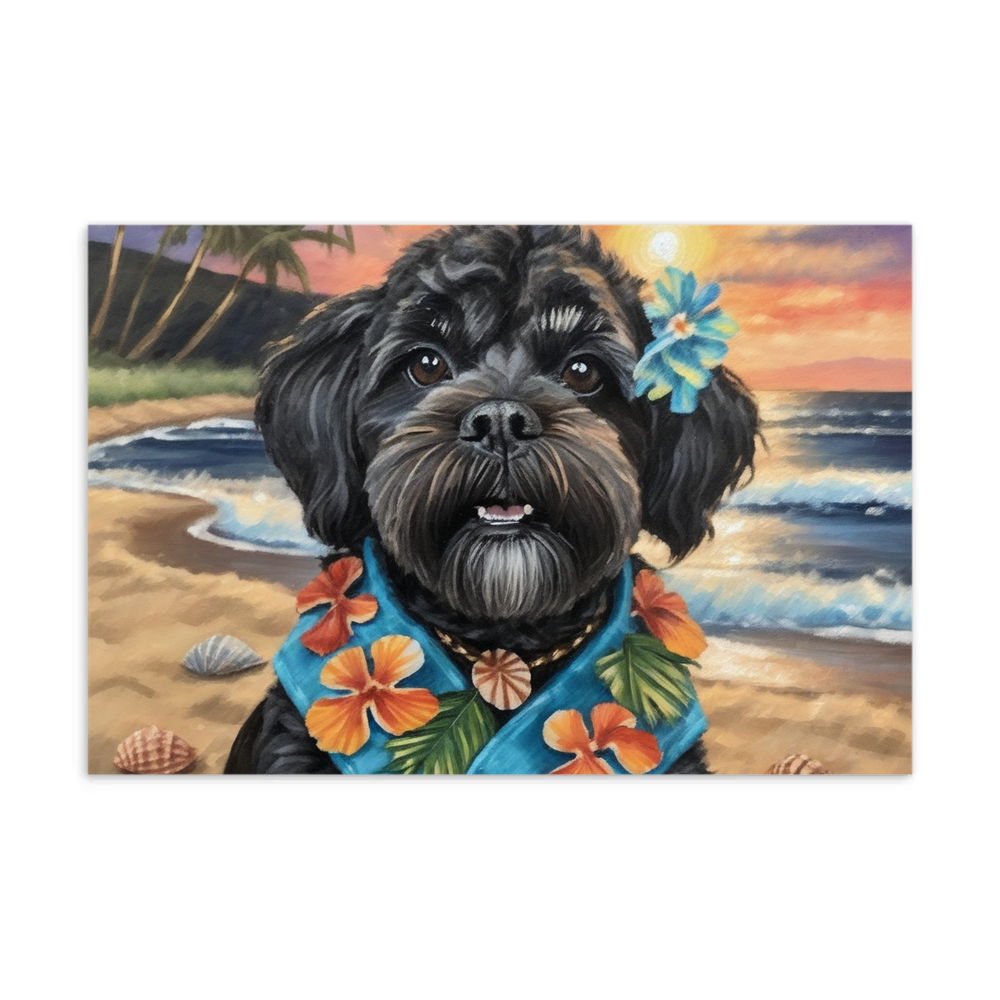 PugMug Custom Lily Postcard