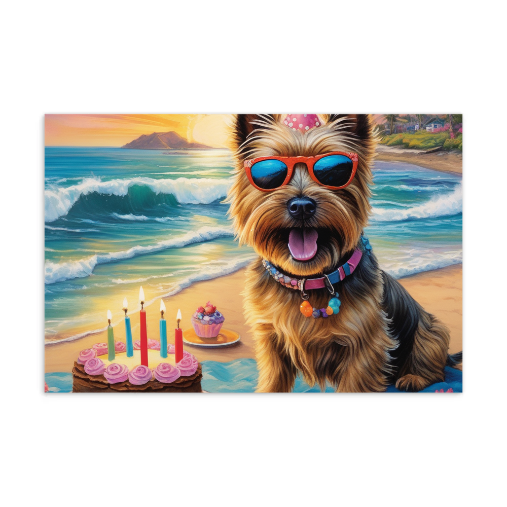 PugMug Custom Cairn Terrier Postcard