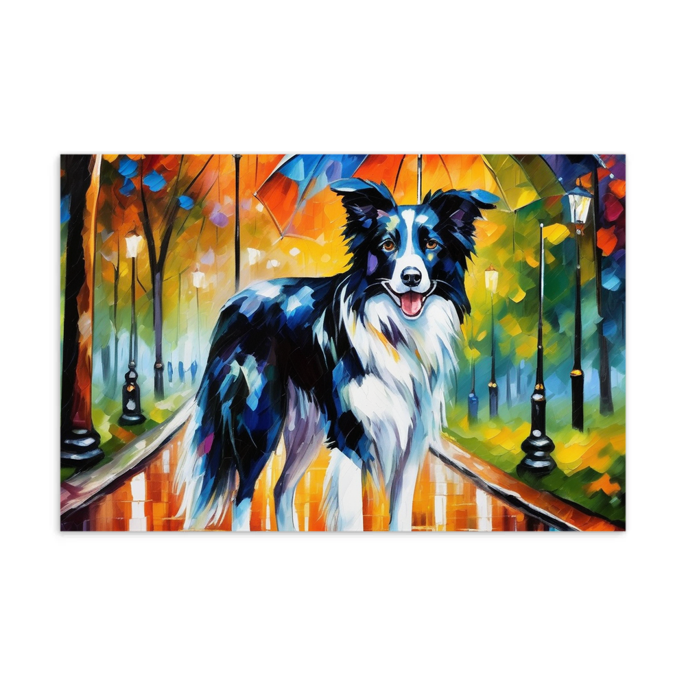 PugMug Custom Border Collie Postcard