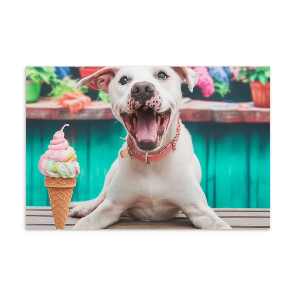 PugMug Custom Melody Postcard