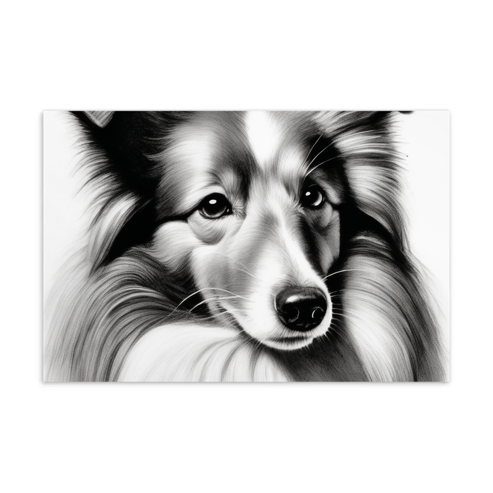 PugMug Custom Shetland Sheepdog Postcard