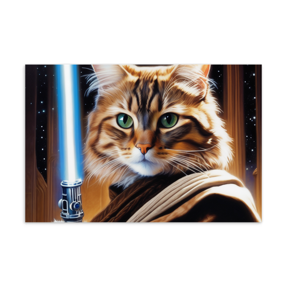 PugMug Custom Tabby Companion Cat Postcard