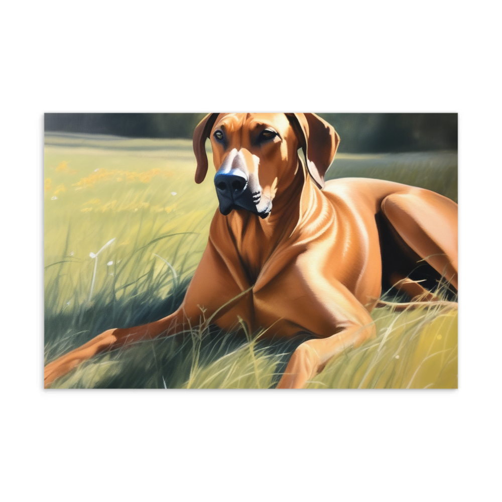 PugMug Custom Rhodesian Ridgeback Postcard