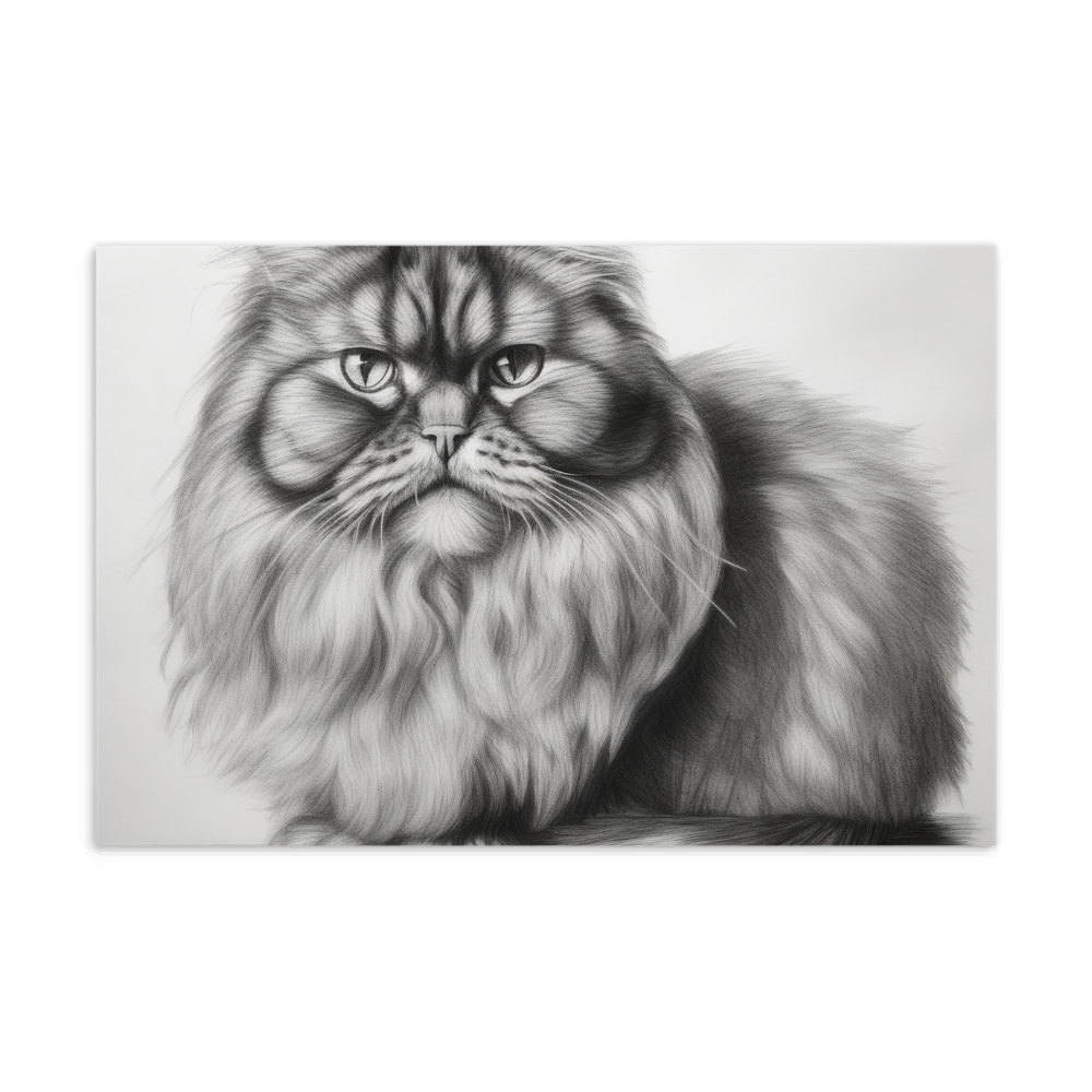 PugMug Custom Tabby Persian Cat Postcard