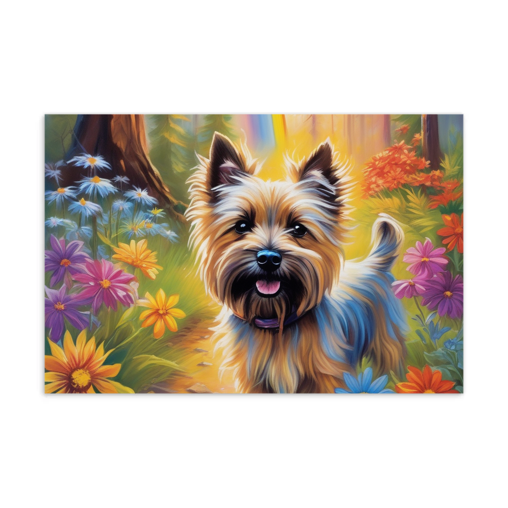 PugMug Custom Cairn Terrier Postcard
