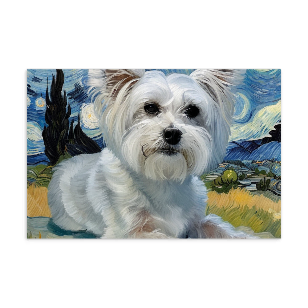 PugMug Custom Leo Postcard