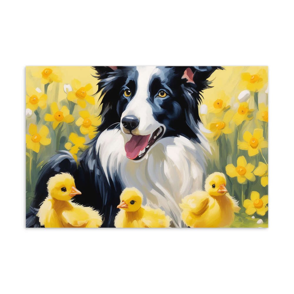 PugMug Custom Border Collie Postcard