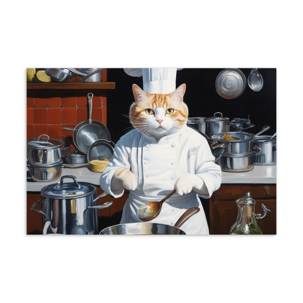 PugMug Custom White Companion Cat Postcard