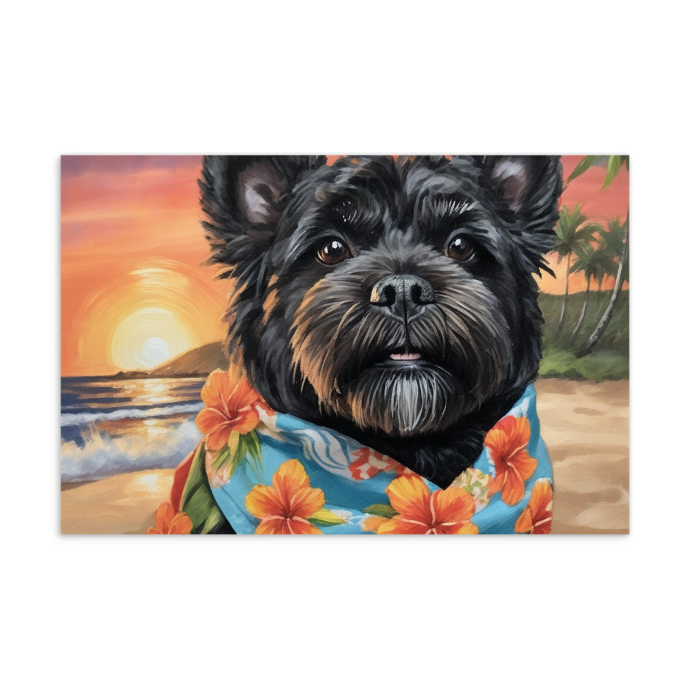 PugMug Custom Lily Postcard