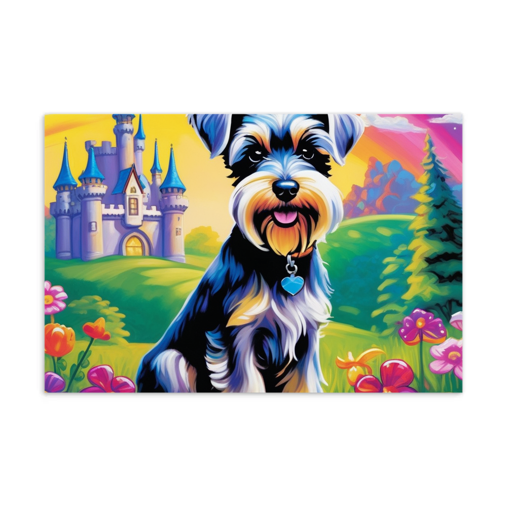 PugMug Custom Miniature Schnauzer Postcard