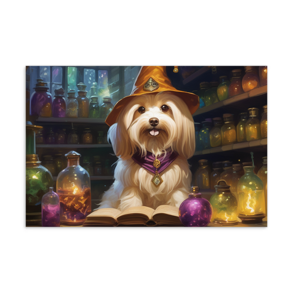 PugMug Custom Tan Havanese Dog Postcard