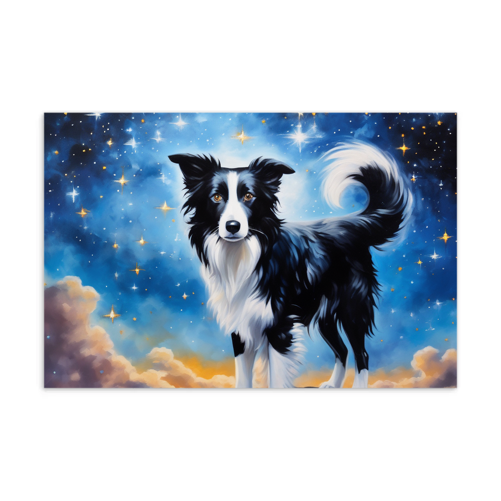 PugMug Custom Border Collie Postcard