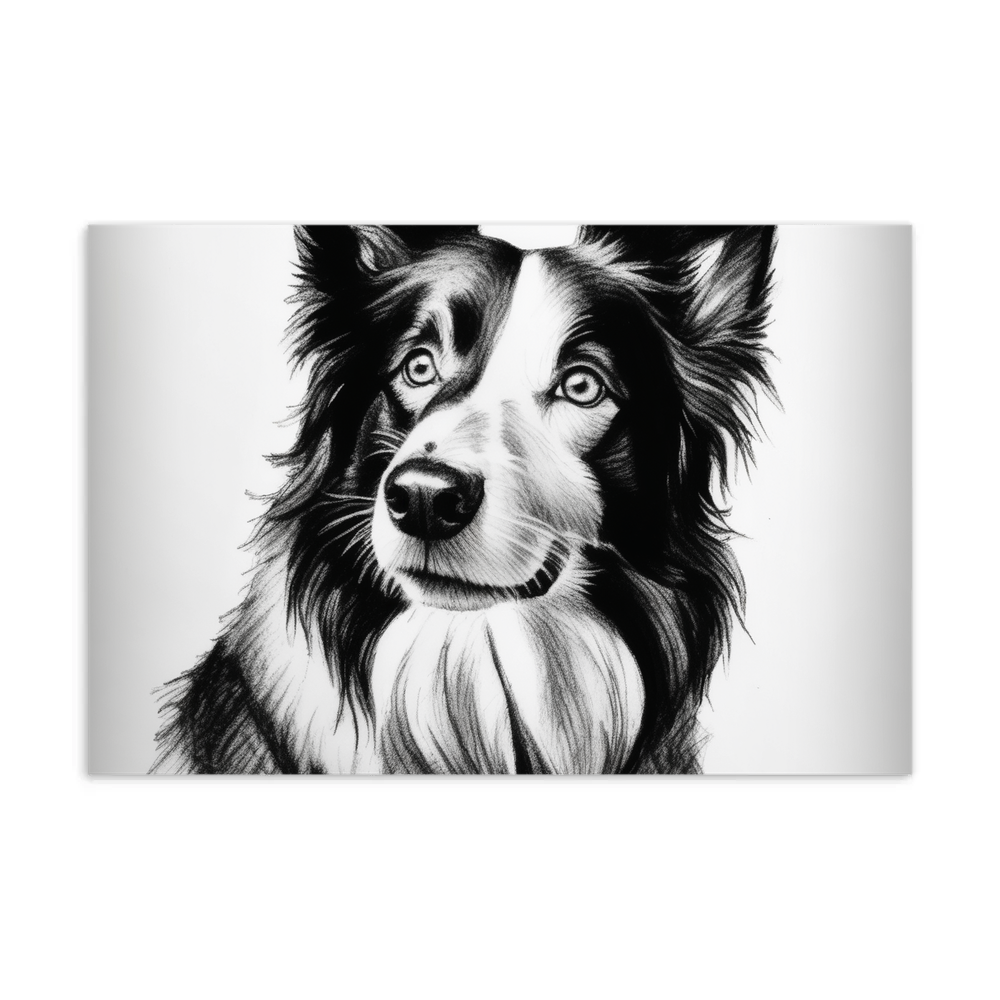 PugMug Custom Border Collie Postcard
