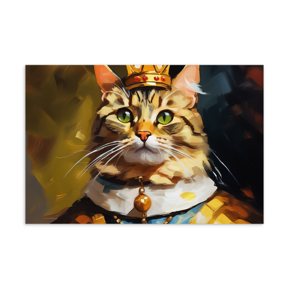 PugMug Custom Tabby Companion Cat Postcard