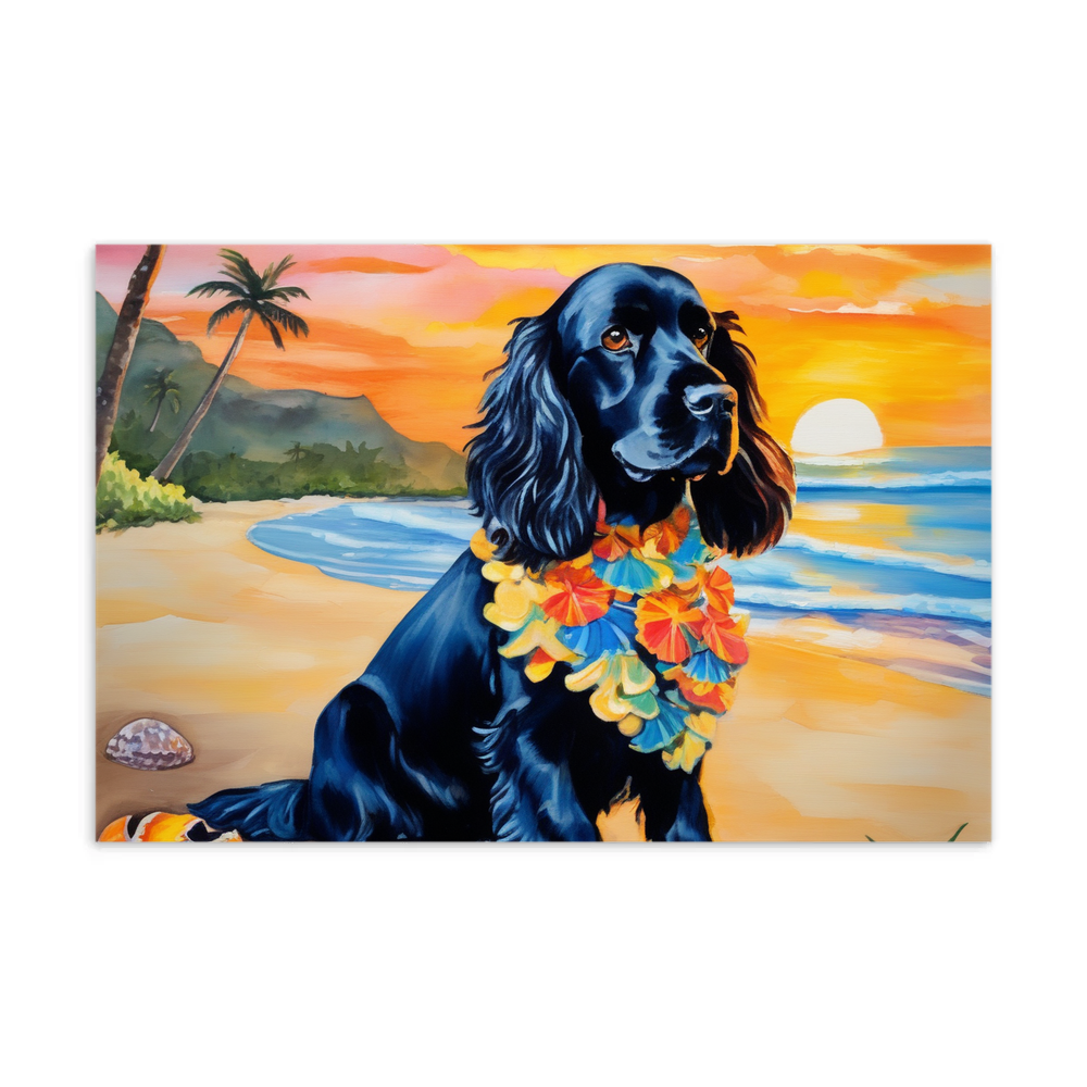 PugMug Custom English Cocker Spaniel Postcard